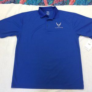 🦚🦚🦚 NWT DRI DUKE US AIR FORSE MENS SHIRT SIZE XL 🦚🦚🦚